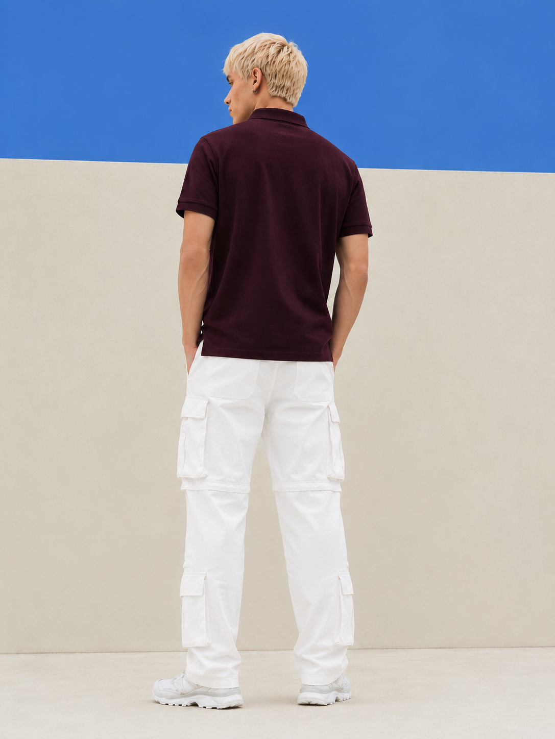 Premium Maroon Polo T-Shirt for Men – Classic Fit & Everyday Comfort-5