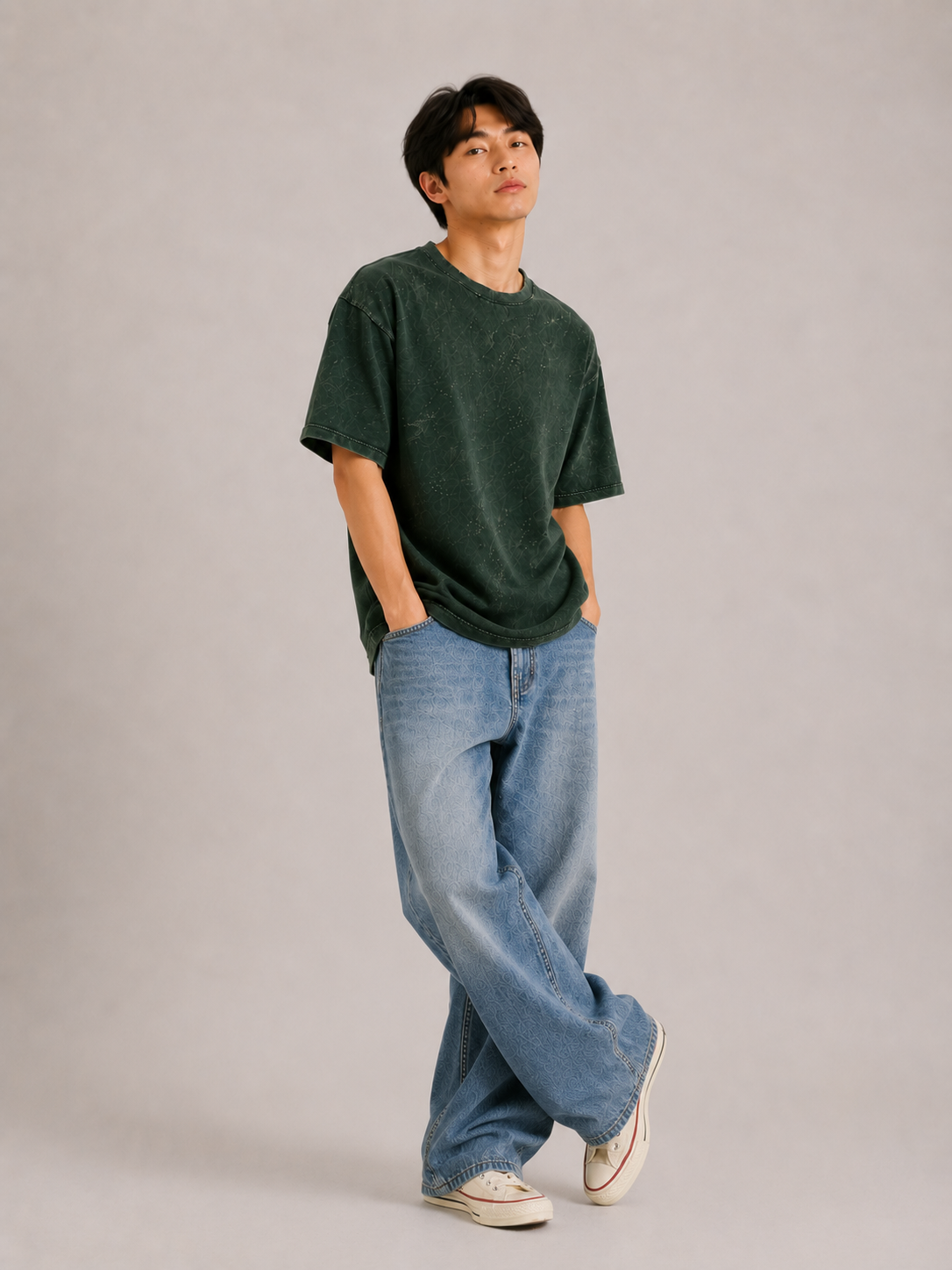 Premium Oversized Acid Wash T-Shirt